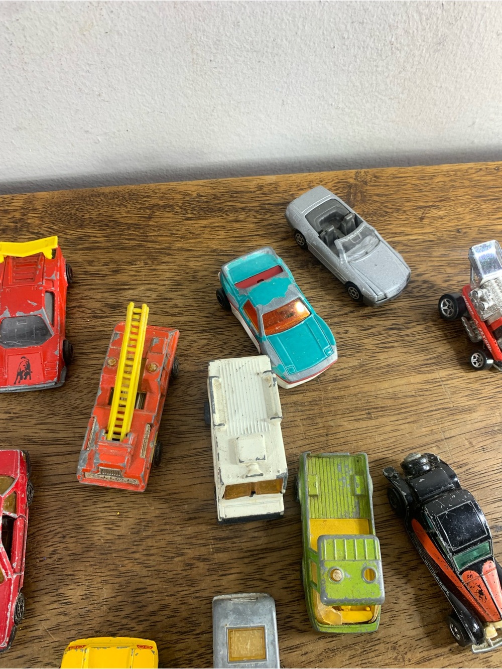 Vintage 1970s lot of die cast toy véhicules, matchbox majorette hot wheels - Picture 5 of 9